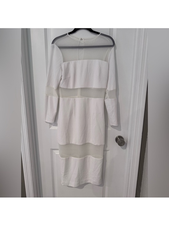 Dress the Population Dresses & Skirts - 🗽Dress the Population White Long Sleeve Dress